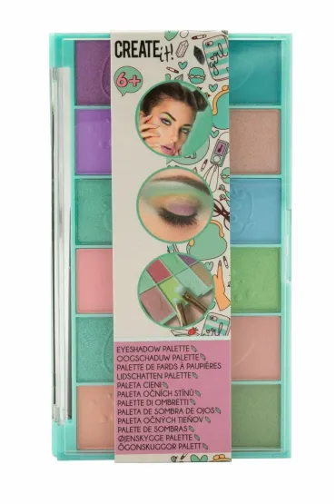 CREATE IT! Paleta cieni do powiek zielona Ses Creative