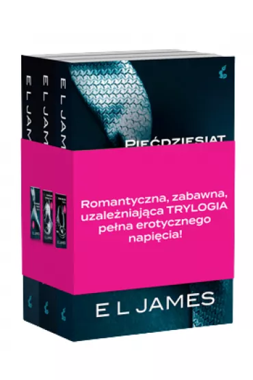 Pakiet. Pi��dziesi�t twarzy Greya / Ciemniejsza strona Greya / Nowe oblicze Greya - E. L. James, Katarzyna  Petecka-Jurek