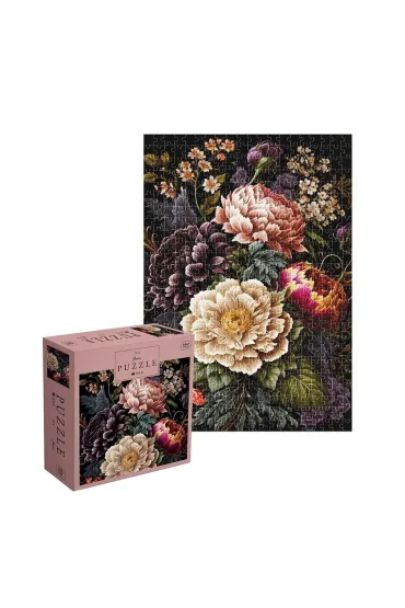 Puzzle 500 el. Flowers 4 Interdruk