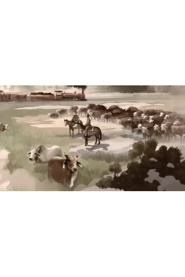 Great Western Trail. Kolej na P�noc