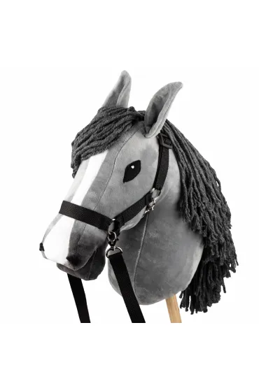 Hobby Horse Skippi. Ko� na kiju szary