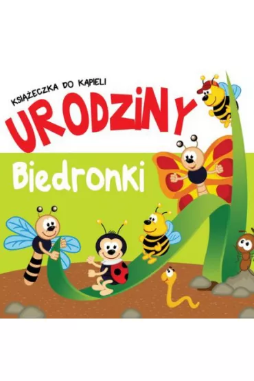 Ksi��eczka do k�pieli z zak�adkami. Urodziny Biedronki