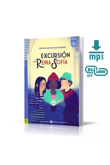 Audiobook LH Excursion al Reina Sofia ksi��ka + audio mp3 A2 CD - Cristina Bartolom Martnez Ilustracje Chiara Ficarelli