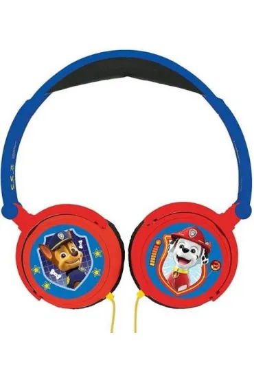 Sk�adane s�uchawki przewodowe stereo Psi Patrol z g�o�no�ci� bezpieczn� dla dzieci Lexibook HP015PA