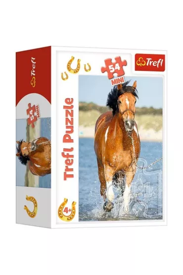 Puzzle 54el Mini wiat koni 19724, 19725, 19726, 19727 (54193) Trefl
