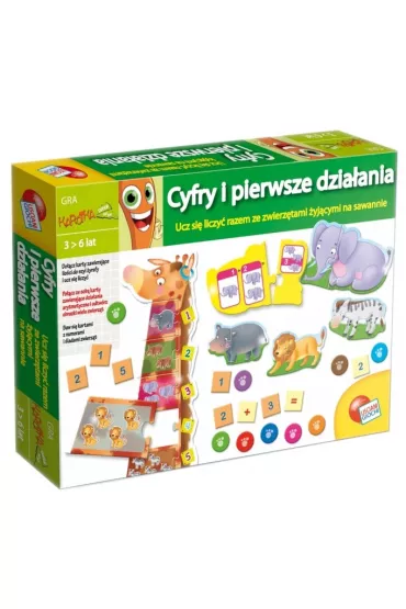 Cyfry i pierwsze dzia�ania Lisciani