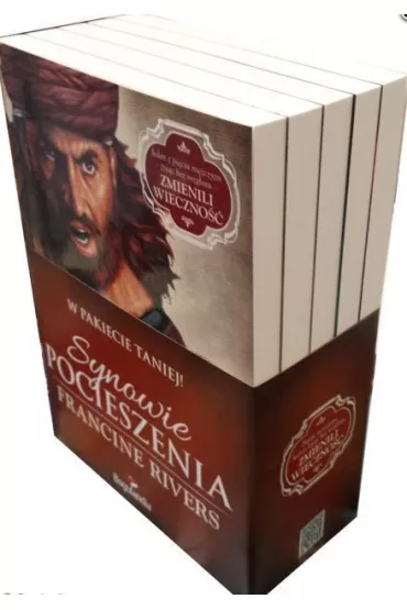 Pakiet Synowie pocieszenia. Tomy 1-5: Kaleb, Aaron, Jonatan, Amos, Sylas - Francine Rivers