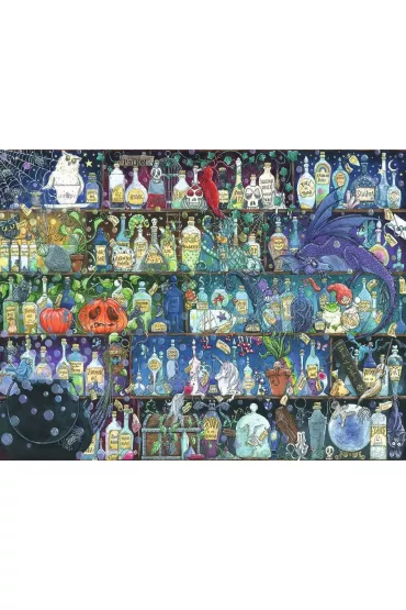 Puzzle 2000 el. Trucizny i mikstury Ravensburger