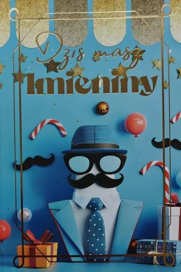 Yeku Karnet Imieniny m�skie 2K-189