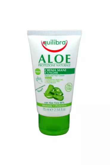 Equilibra Aloe Hand & Nail Cream aloesowy krem do r�k i paznokci 75 ml