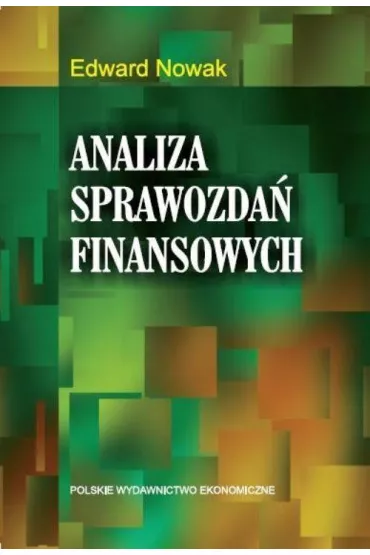 Analiza sprawozda� finansowych - Edward Nowak