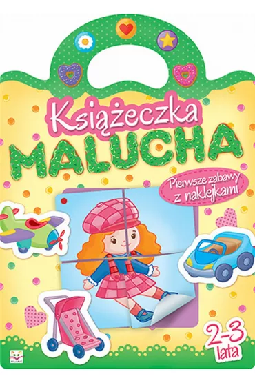 Ksi��eczka malucha. Pierwsze zabawy z naklejkami