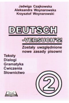 Deutsch Versuch's 2 - Czajkowska Jadwiga i in. - Czajkowska Jadwiga i in.