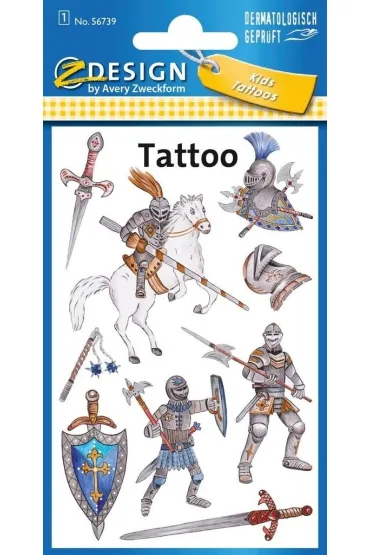 Avery Zweckform Tatua�e - Rycerze
