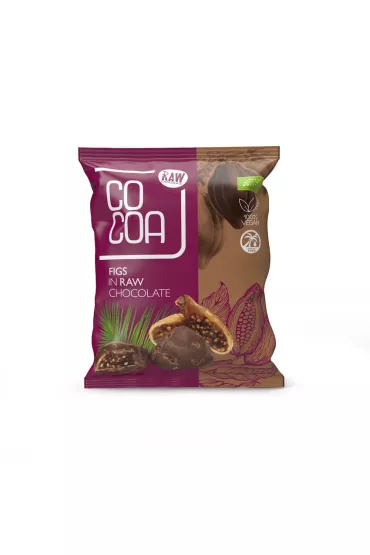 Cocoa Figi w surowej czekoladzie 70 g Bio