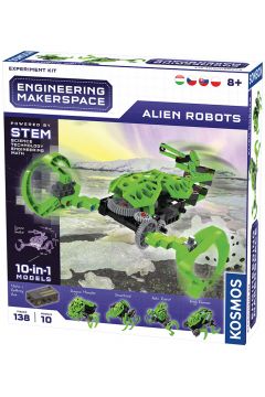 Zestaw konstrukcyjny Engineering Makerspace, Alien Robots Piatnik