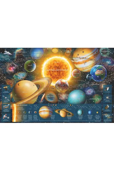 Puzzle 5000 el. Uk�ad planetarny Ravensburger
