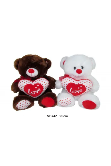 Mi� z sercem 30cm MIX Sun-Day