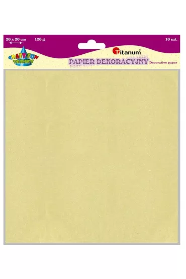 Titanum Papier dekoracyjny t�oczony Centipede 10 szt.