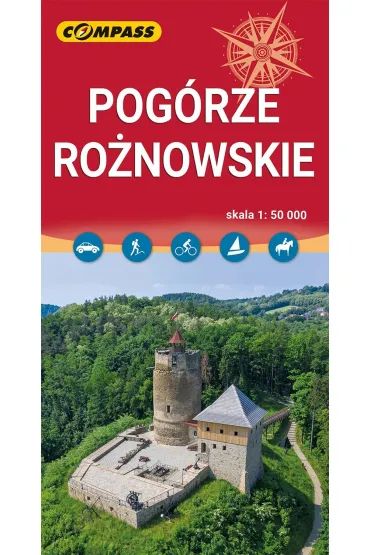 Pog�rze Ro�nowskie. Mapa turystyczna w skali 1: 50 000