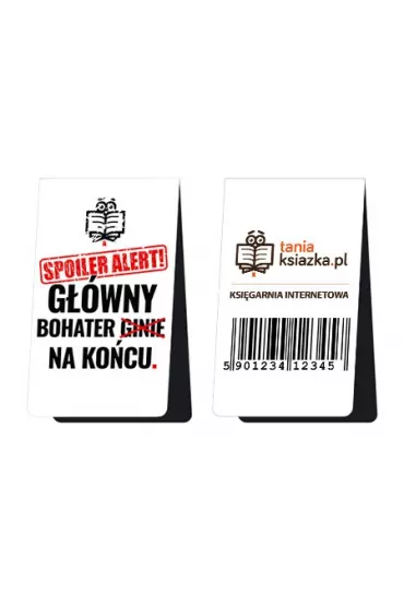 Magnetyczna zakadka do ksiki - Spoiler Alert