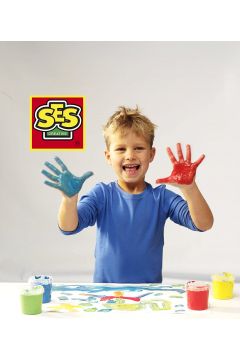 Ses Creative Farby do malowania palcami 4 kolory