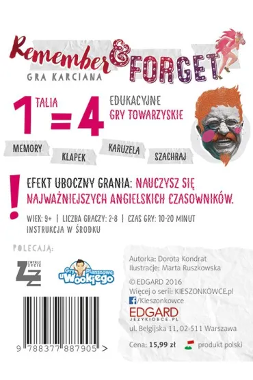 Remember Forget. Kieszonkowiec angielski - Dorota Kondrat