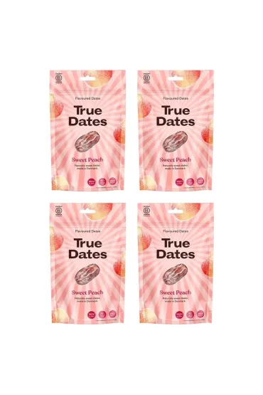 True Dates Daktyle Sweet Peach zestaw 4 x 100 g