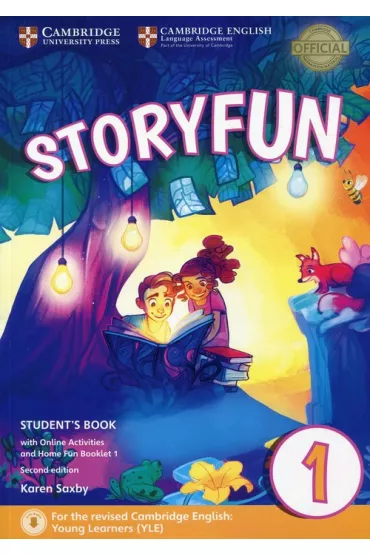 Storyfun 2ed 1 Starters SB + Online Activities and Home Fun Booklet 1 - Karen Saxby