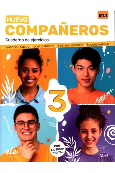 Nuevo Companeros 3. Cuaderno de ejercicios + Code B1.1 - Rebollo Begona, Carmen Sardinero Francos, Francisca Castro Viudez, Ignacio Rodero Diez