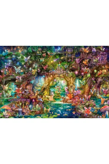 Puzzle 4000 el. Magiczny �wiat ba�ni Ravensburger