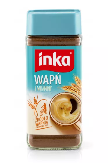 Inka Rozpuszczalna kawa zboowa wzbogacona w wap i witaminy 100 g