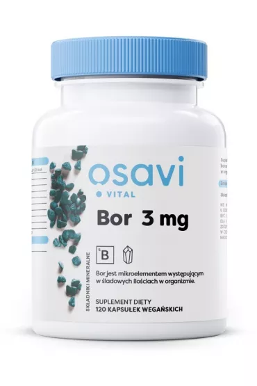 Osavi Bor 3 mg Suplement diety 120 kaps.