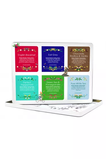 English Tea Shop Organic Zestaw herbat i herbatek luksusowych w puszce (the luxury - 6 smak�w) 36 x 2,04 g Bio