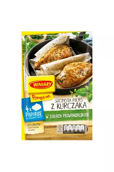 Winiary Pomys� na... Soczysta pier� z kurczaka w zio�ach prowansalskich 23.4 g