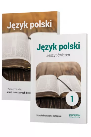 J�zyk polski 1. Podr�cznik i zeszyt �wicze� dla szko�y bran�owej I stopnia - Barbara Chuderska, Katarzyna  Tomaszek