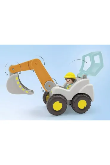 Playmobil Junior Koparka 71684