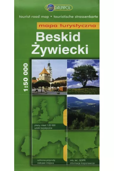 Beskid �ywiecki mapa turystyczna Europilot 1:50 000