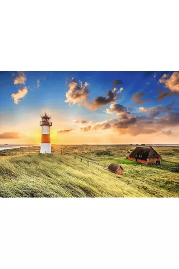 Puzzle 1000 el. Premium Plus Quality Photo Odyssey: Latarnia w List, Niemcy Trefl