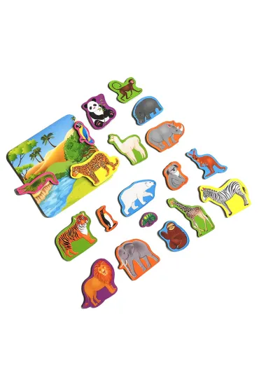 Zestaw magnetyczny z tablic� Zoo RK2090-02 Roter Kafer