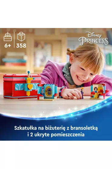 LEGO Disney Princess Szkatu�ka na bi�uteri� z Kr�lewn� �nie�k� 43276