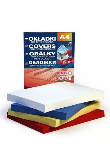 Argo Ok�adka do bindowania A4 sk�ra granatowa 100 szt.