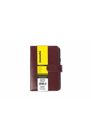 Antra Organizer 2026 Memofix B6 ST br�z