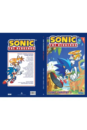 Sonic the Hedgehog 1. Punkt zwrotny 1 - Adam Bryce Thomas, Ian Flynn, Tracy Yardley