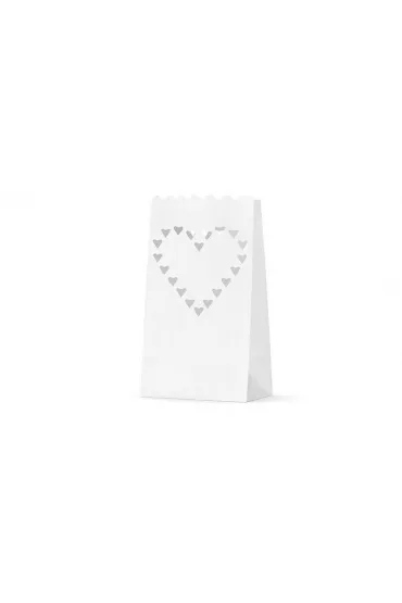 PartyDeco Lampiony torebki na �wiece 15x9x26cm 10 szt