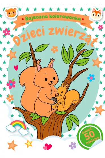 Bajeczna kolorowanka. Dzieci zwierz�t