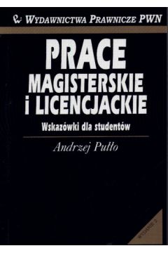 Prace magisterskie i licencjackie - Pu��o Andrzej - Andrzej Pu��o