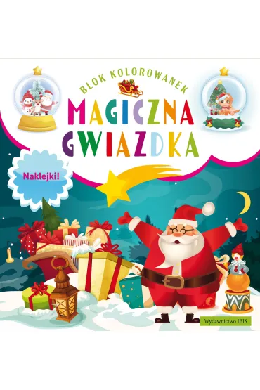 Blok kolorowanek. Magiczna gwiazdka