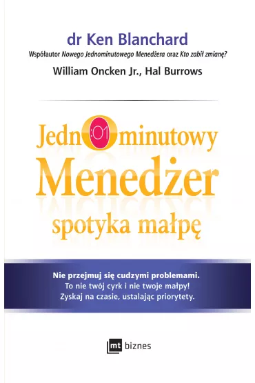 Jednominutowy Meneder spotyka map - Ken Blanchard, Kenneth Blanchard, Hal Burrows, William  Oncken Jr