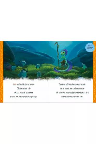 1, 2, 3, czytasz Ty! Poziom 3. Marzenia si� spe�niaj�. Disney Pixar Luca - El�bieta Lekan 